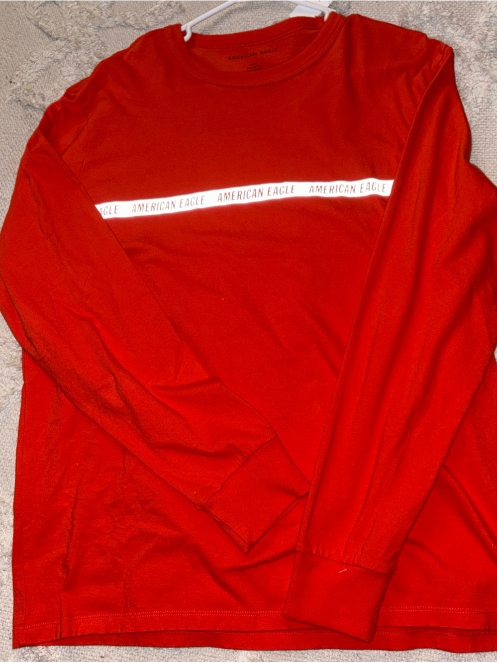 American Eagle Outfitters Men’s Long Sleeve Tee - Red